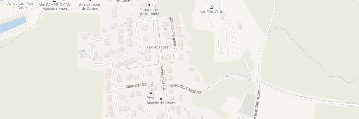 Plan du 149 All des Peupliers à Gastes