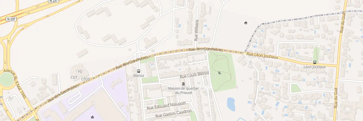 Plan du 164 Rue des Gonthieres à Saint-Pierre-d’Oléron