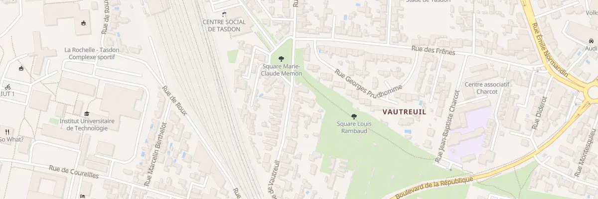 Plan du 15 Rue de Vautreuil à La Rochelle