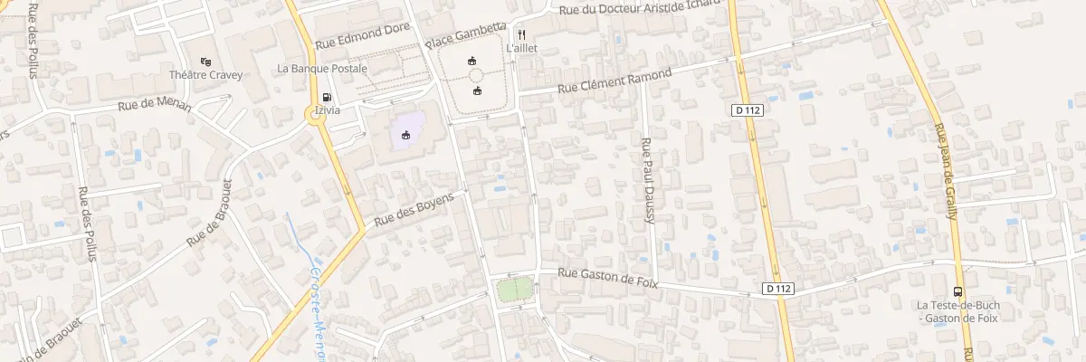 Plan du 21A Rue du Gen de Castelnau à La Teste-de-Buch