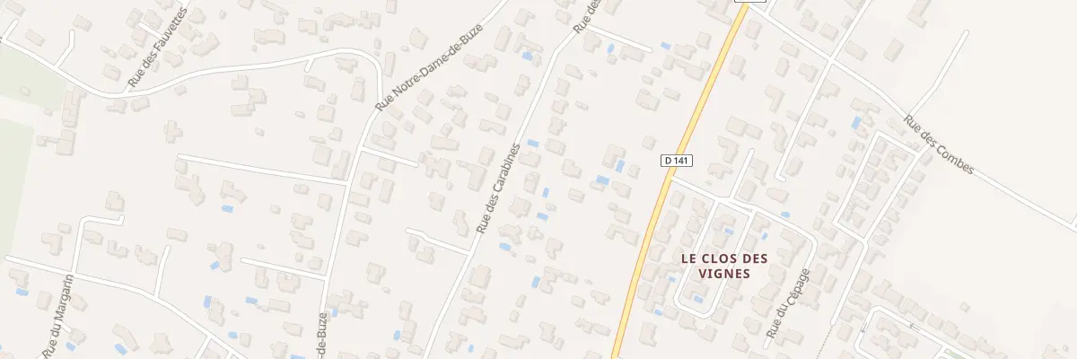 Plan du 18 Rue des Carabines aux Mathes