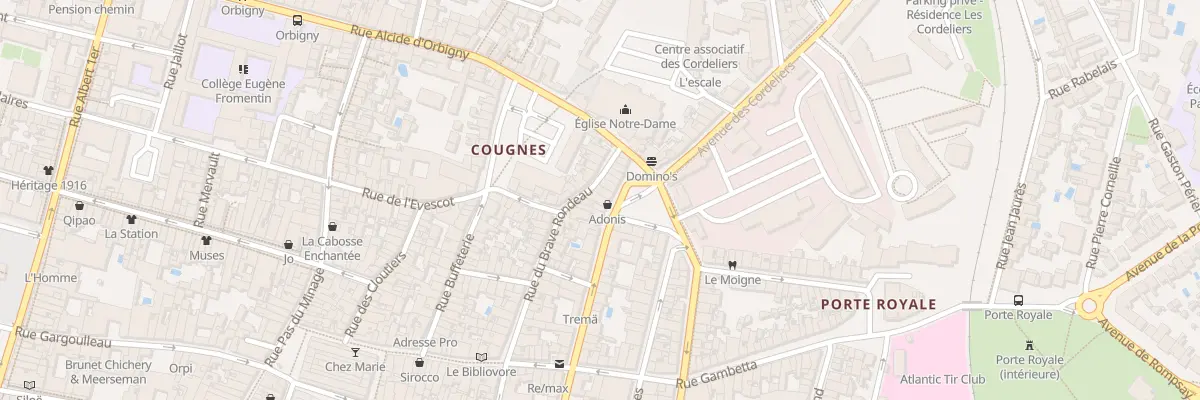 Plan du 44 Rue du Brave Rondeau à La Rochelle