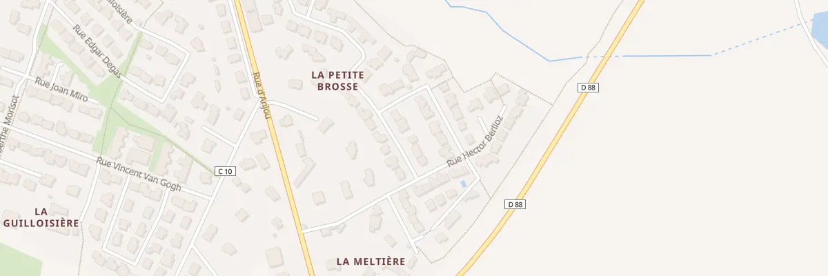 Plan du 27 Rue Maurice Ravel à Argentré-du-Plessis