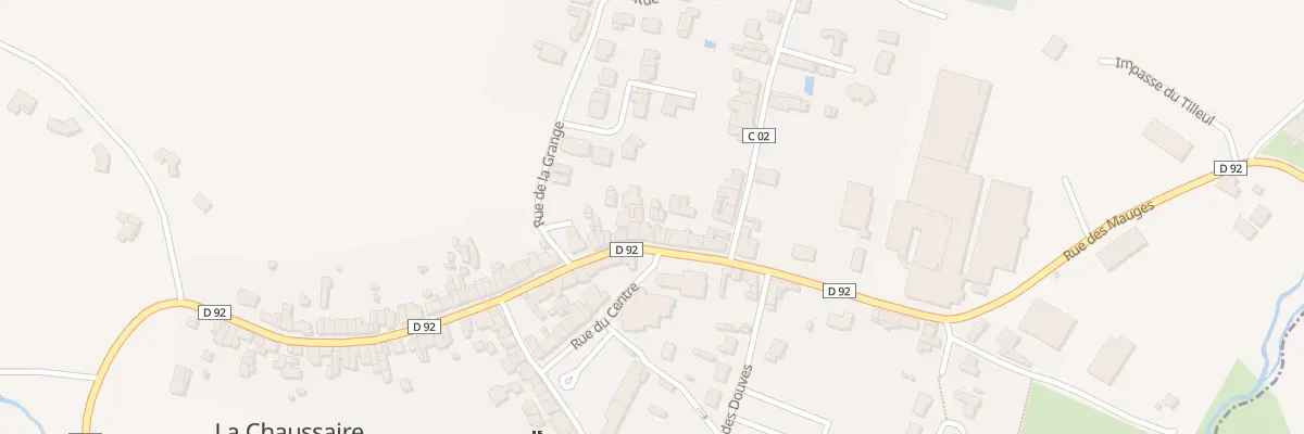 Plan du 16 Rue de Bretagne (La Chaussaire à Montrevault-sur-Èvre