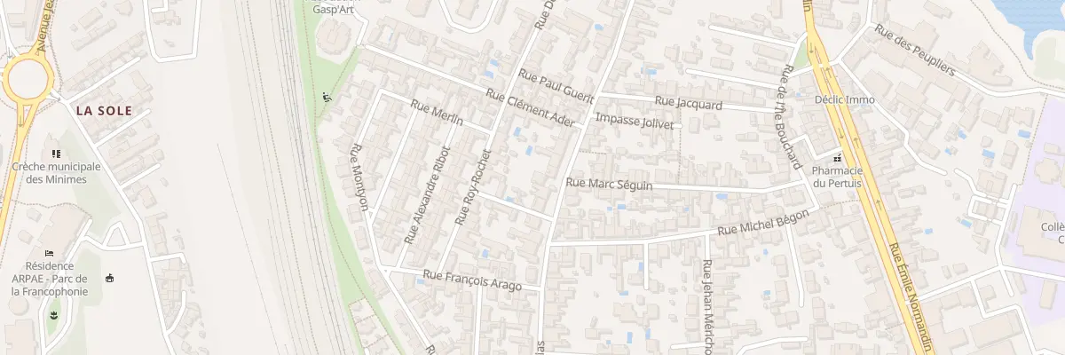 Plan du 44 Rue des Mathias à La Rochelle