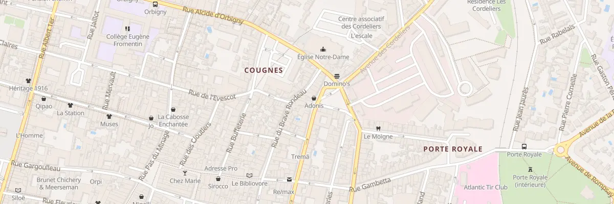 Plan du 40 Rue du Brave Rondeau à La Rochelle