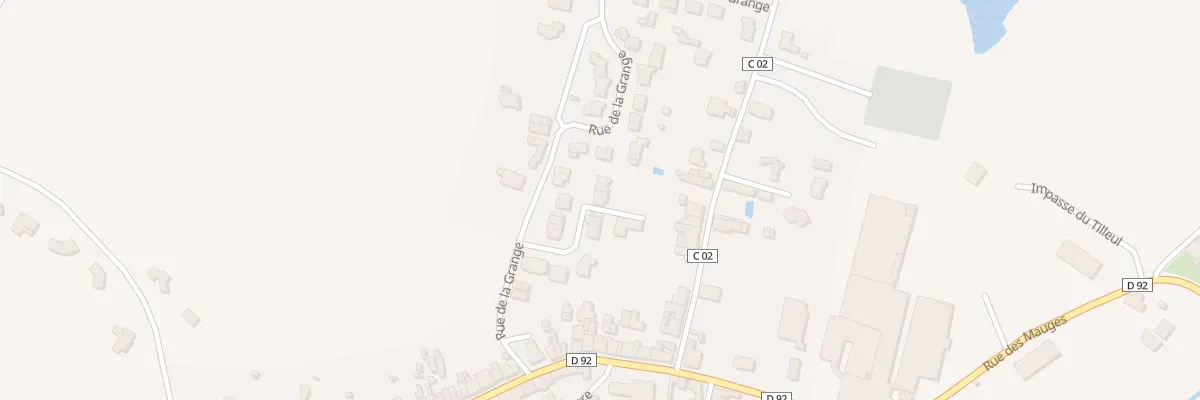 Plan du 1C Rue d’Anjou (La Chaussaire) à Montrevault-sur-Èvre