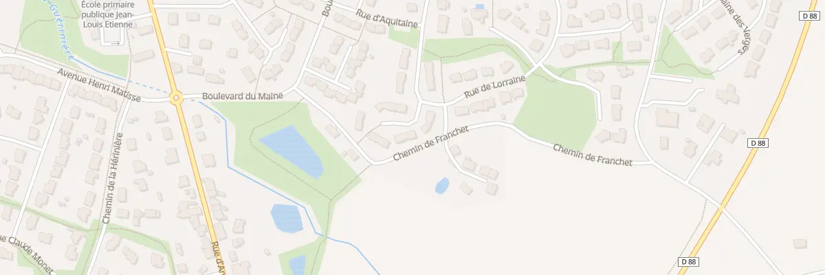 Plan du 26 Rue de Lorraine à Argentré-du-Plessis