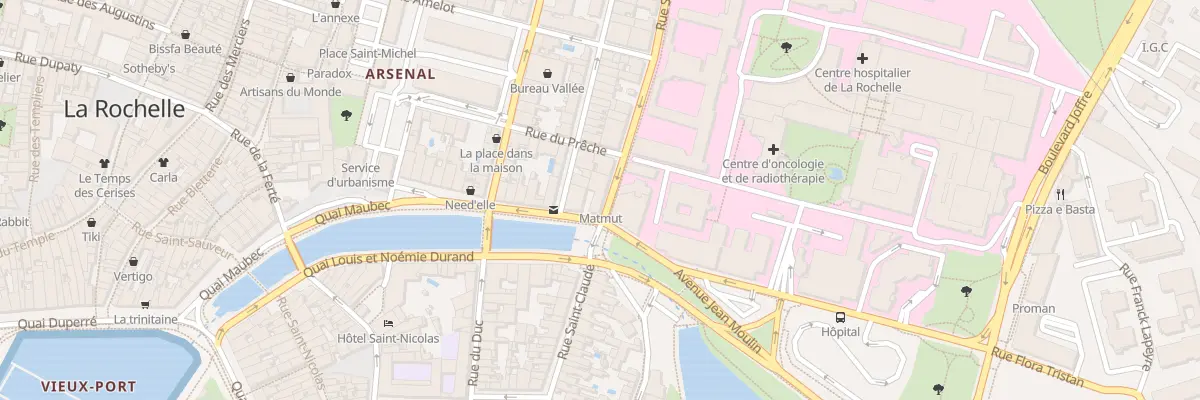 Plan du 3 Rue Saint-Louis à La Rochelle