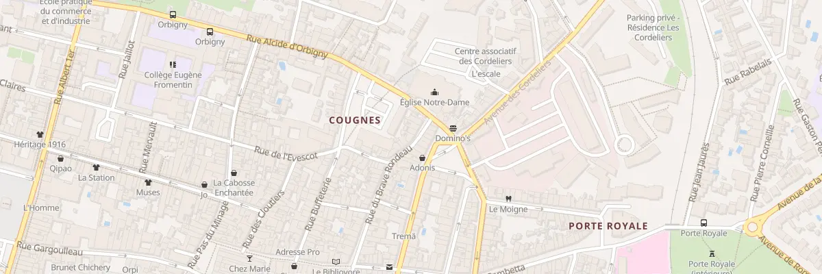 Plan du 47 Rue du Brave Rondeau à La Rochelle