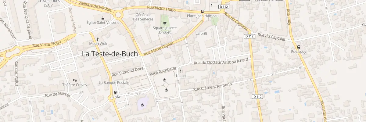 Plan du 10 Rue du Gen de Castelnau à La Teste-de-Buch