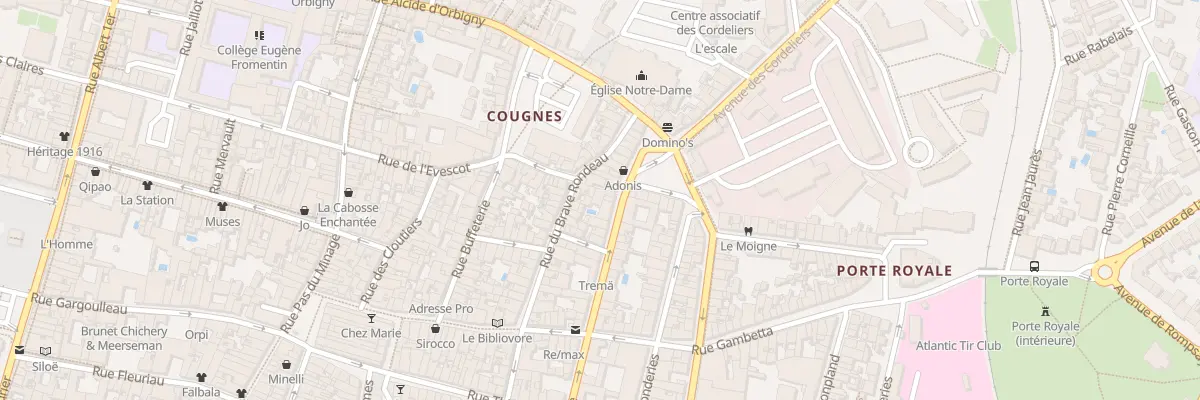 Plan du 41 Rue Villeneuve à La Rochelle