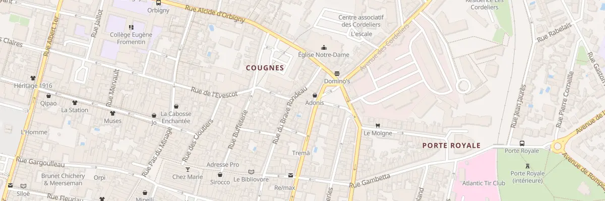 Plan du 38 Rue du Brave Rondeau à La Rochelle