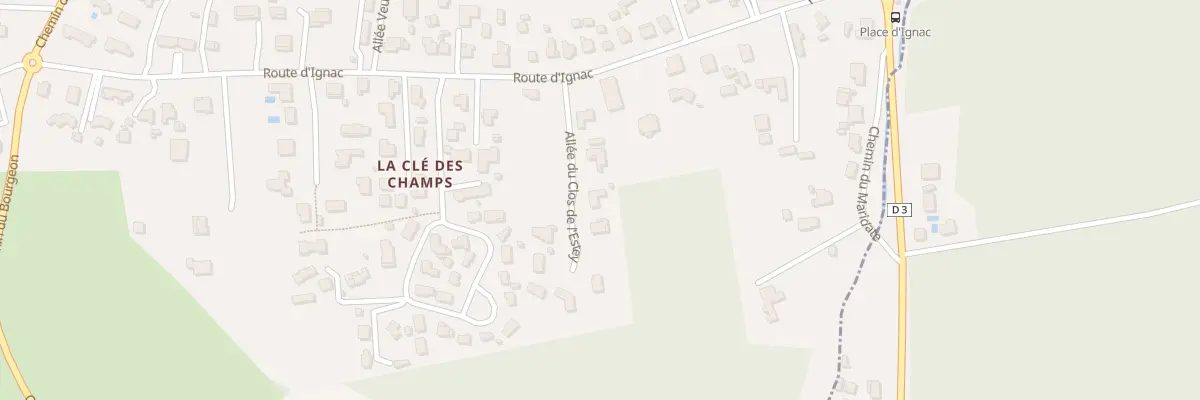 Plan du 7 All du Clos de l’Estey à Lège-Cap-Ferret