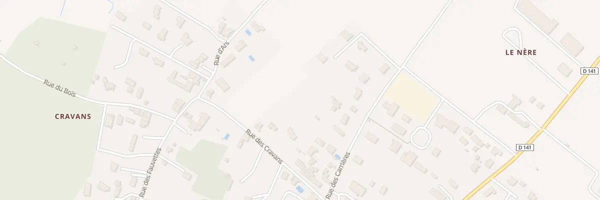 Plan du 16C Rue de Cravans aux Mathes
