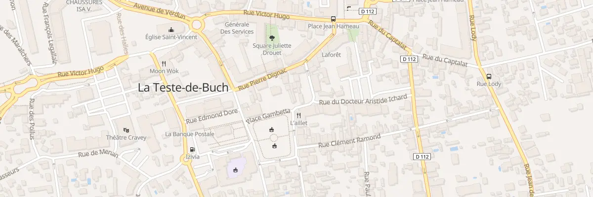 Plan du 12 Rue du Gen de Castelnau à La Teste-de-Buch