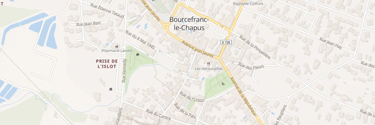 Plan du 3 Rue Gambetta à Bourcefranc-le-Chapus