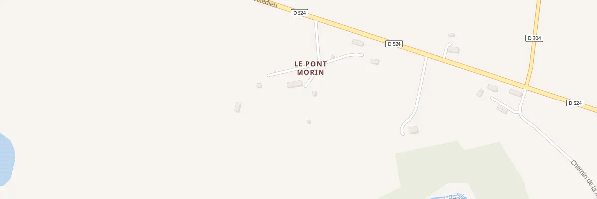 Plan du 77 Che du Pont Morin à Saint-Aubin-des-Bois