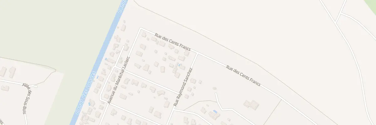 Plan du 73B Rue Raymond Sanchez Cazaux à La Teste-de-Buch