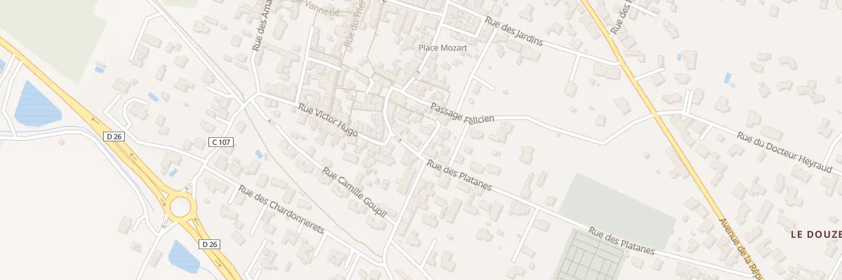 Plan du 44 Rue Aristide Briand à Bourcefranc-le-Chapus