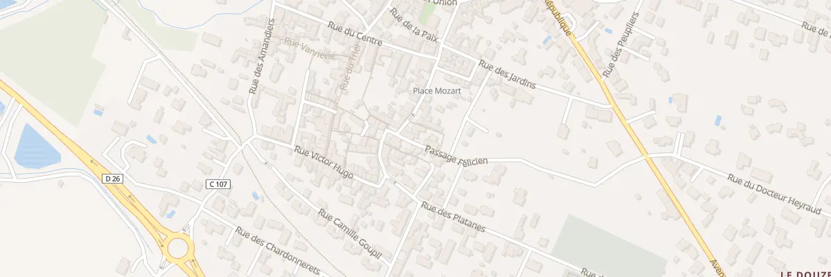 Plan du 28 Rue Aristide Briand à Bourcefranc-le-Chapus
