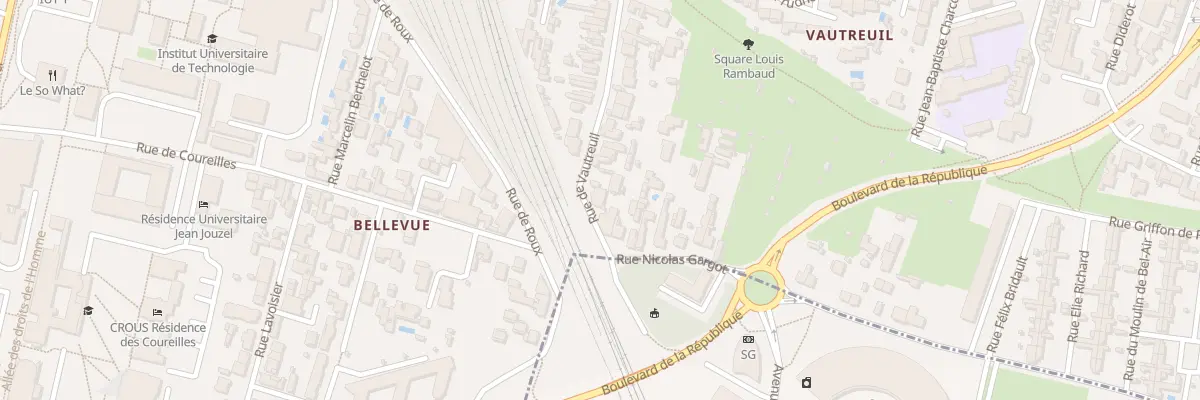 Plan du 47 Rue de Vautreuil à La Rochelle