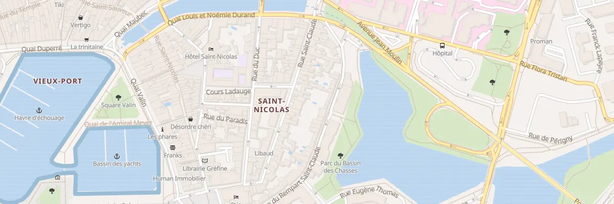 Plan du 27 Rue Saint-Claude à La Rochelle