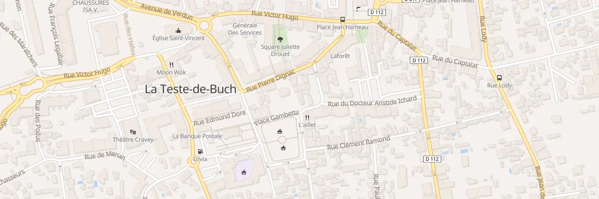 Plan du 14 Rue du Gen de Castelnau à La Teste-de-Buch