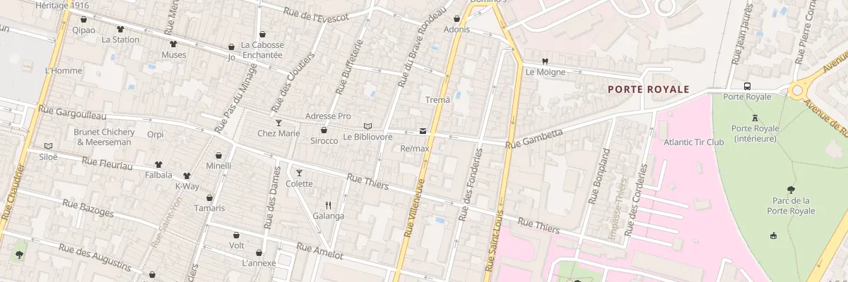 Plan du 19B Rue Villeneuve à La Rochelle