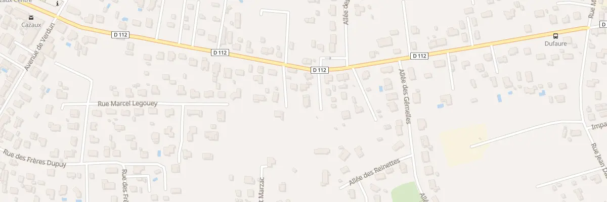Plan du 30 Rue Jean Lavigne Cazaux à La Teste-de-Buch