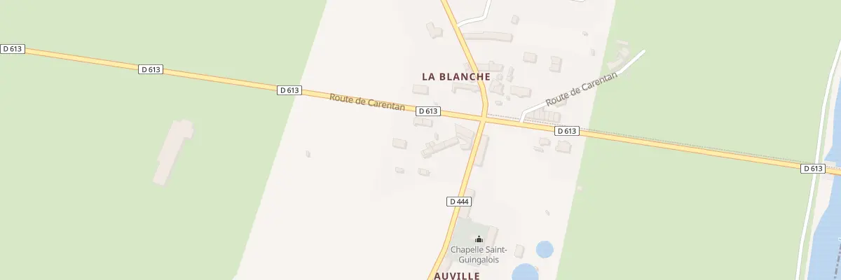 Plan du 11 Rte de Carentan - Les Veys à Carentan-les-Marais