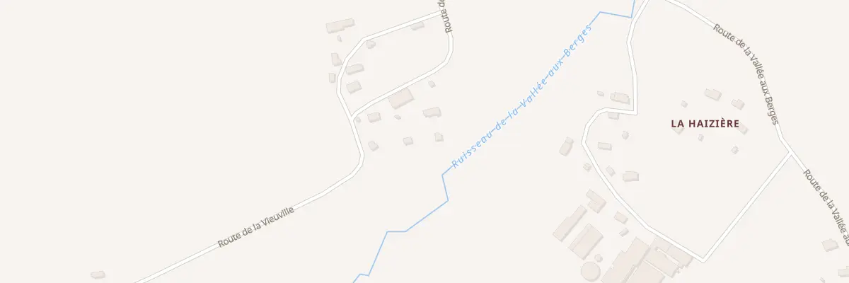 Plan du 24 Rte de la Vieuville La Mancell à Isigny-le-Buat