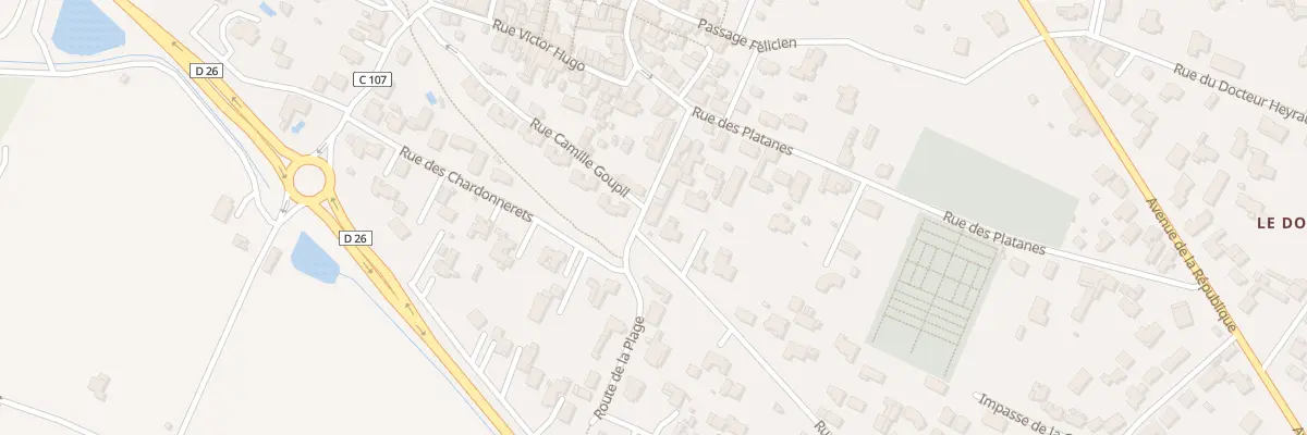Plan du 50 Rue Aristide Briand à Bourcefranc-le-Chapus