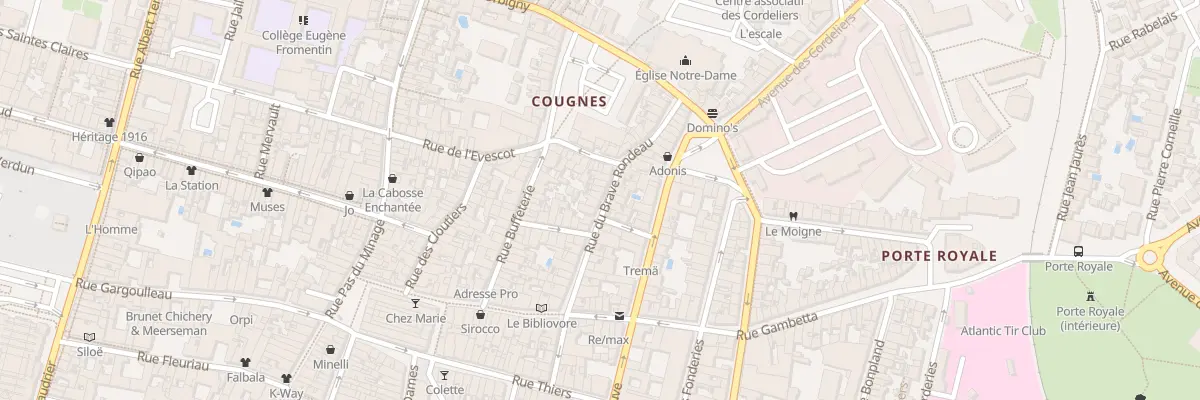 Plan du 29 Rue du Brave Rondeau à La Rochelle