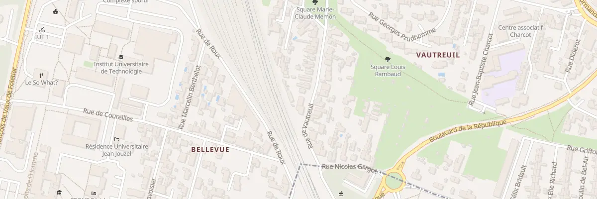 Plan du 44 Rue de Vautreuil à La Rochelle