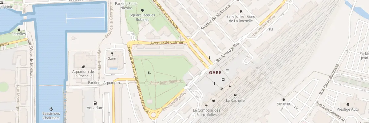 Plan du 24 Av du Général de Gaulle à La Rochelle