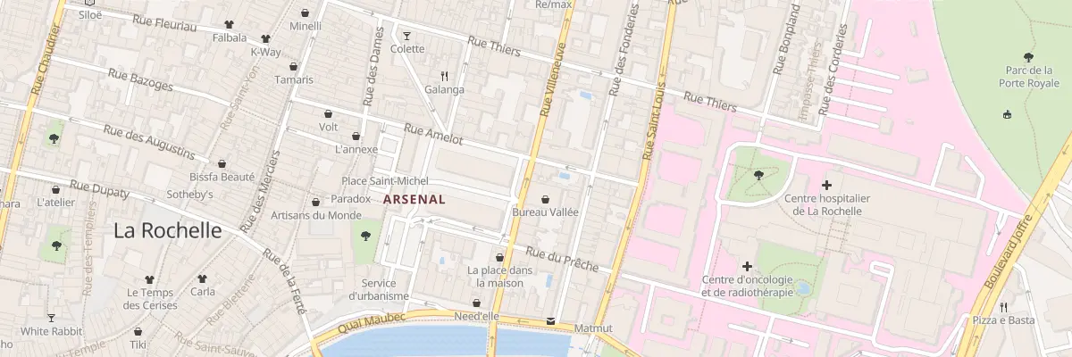 Plan du 12B Rue Villeneuve à La Rochelle
