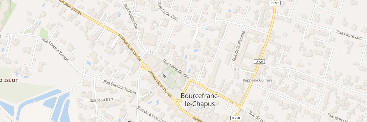 Plan du 17 Rue de l’Hôtel de Ville à Bourcefranc-le-Chapus