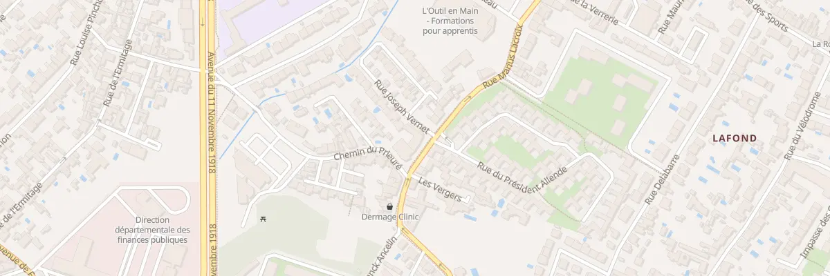 Plan du 39 Rue Marius Lacroix à La Rochelle