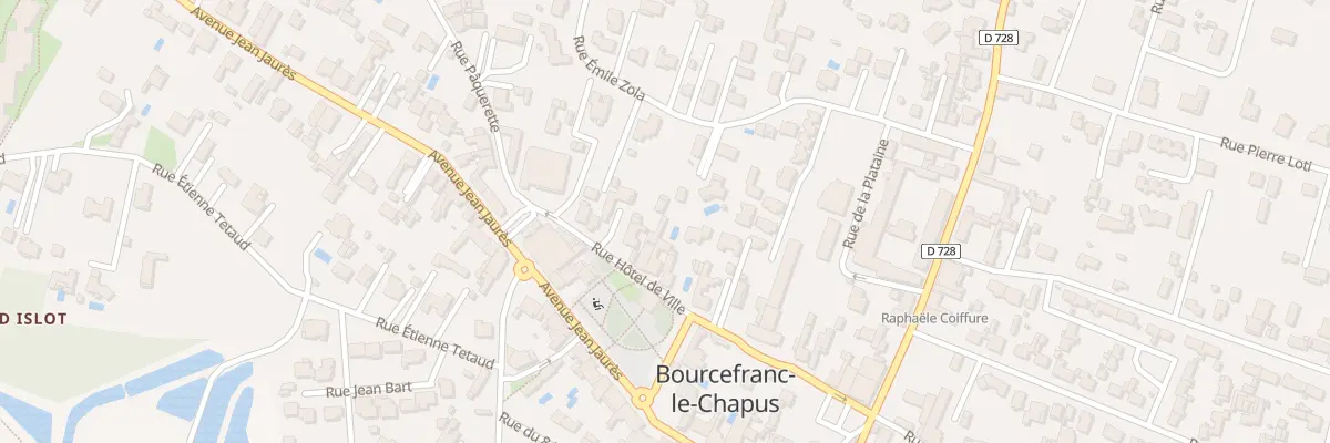 Plan du 21 Rue de l’Hôtel de Ville à Bourcefranc-le-Chapus