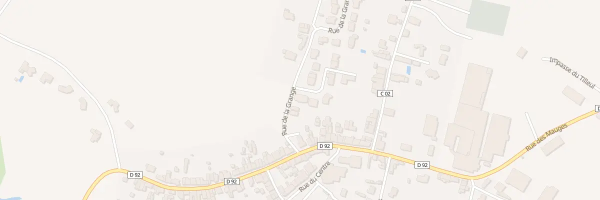 Plan du 9 Rue d’Anjou (La Chaussaire) à Toutlemonde
