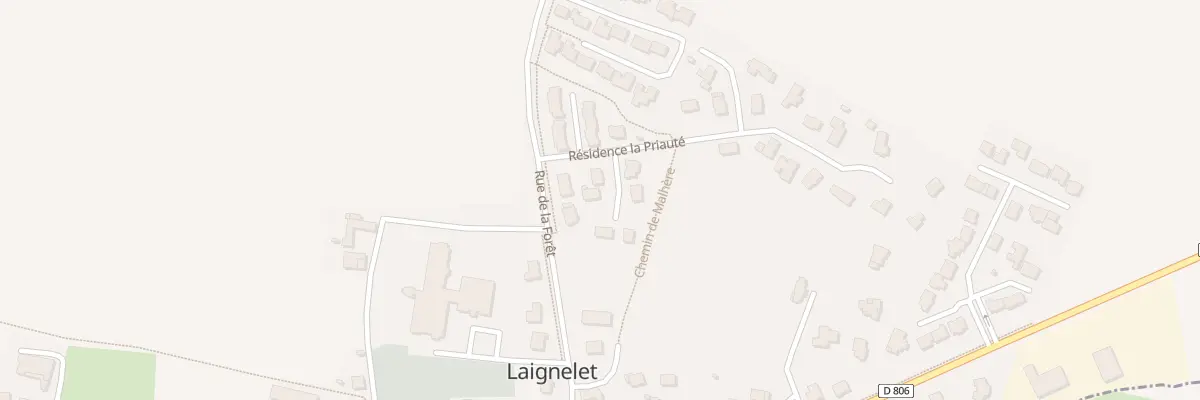 Plan du 4 Res la Perriere à Laignelet