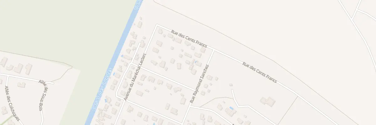 Plan du 67B Rue Raymond Sanchez Cazaux à La Teste-de-Buch