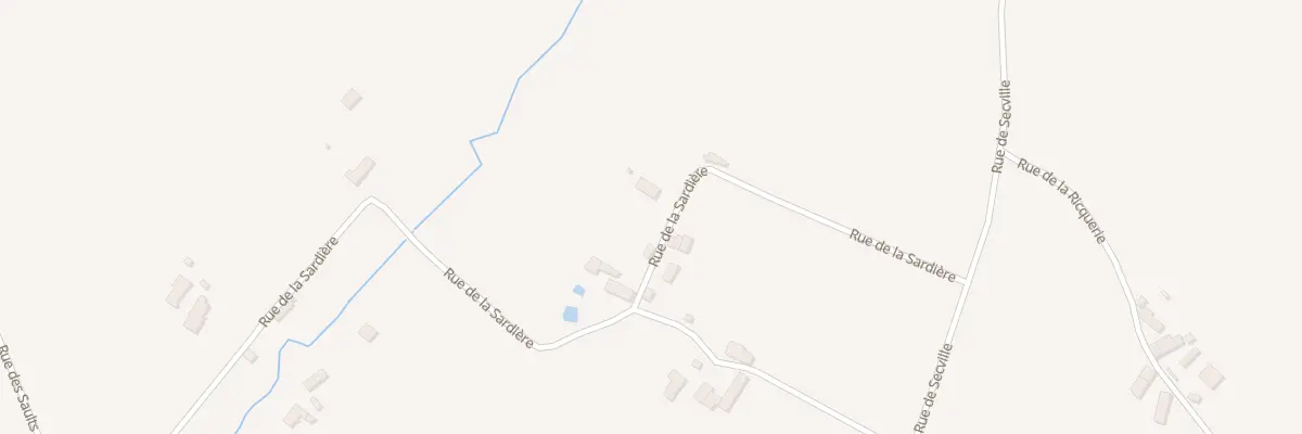 Plan du 639 Rue de la Sardiere -St Ebremon à Canisy
