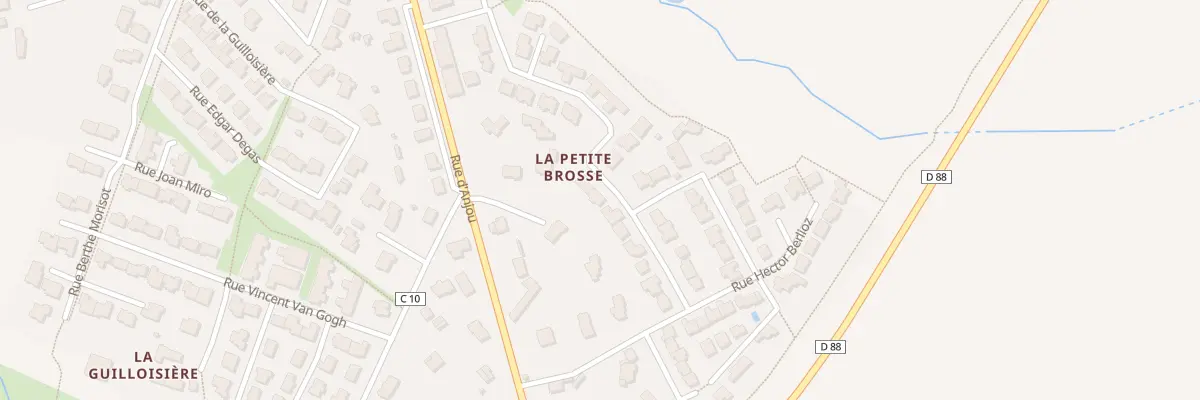 Plan du 20 Rue Maurice Ravel à Argentré-du-Plessis