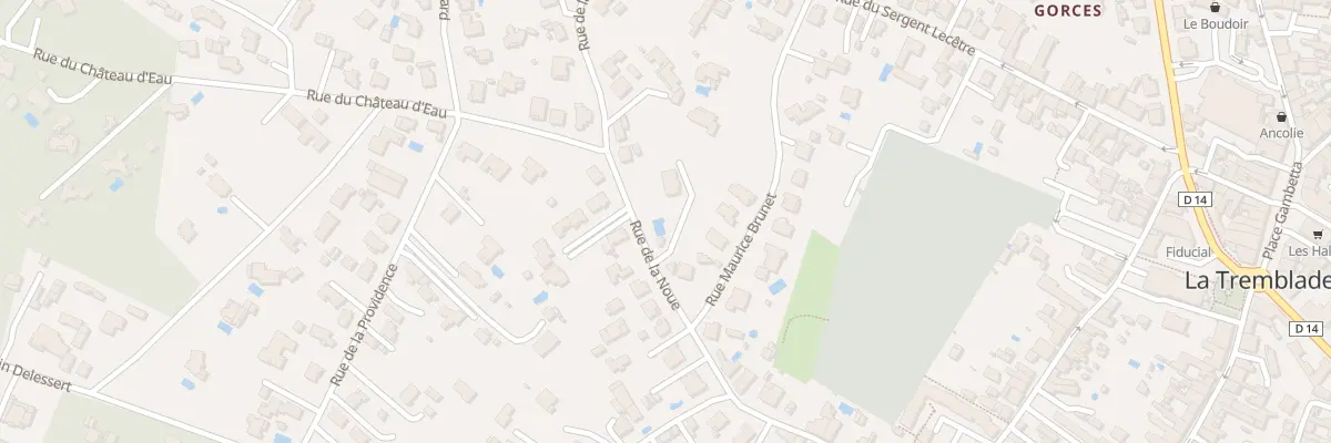 Plan du 38 Rue de la Noue à La Tremblade