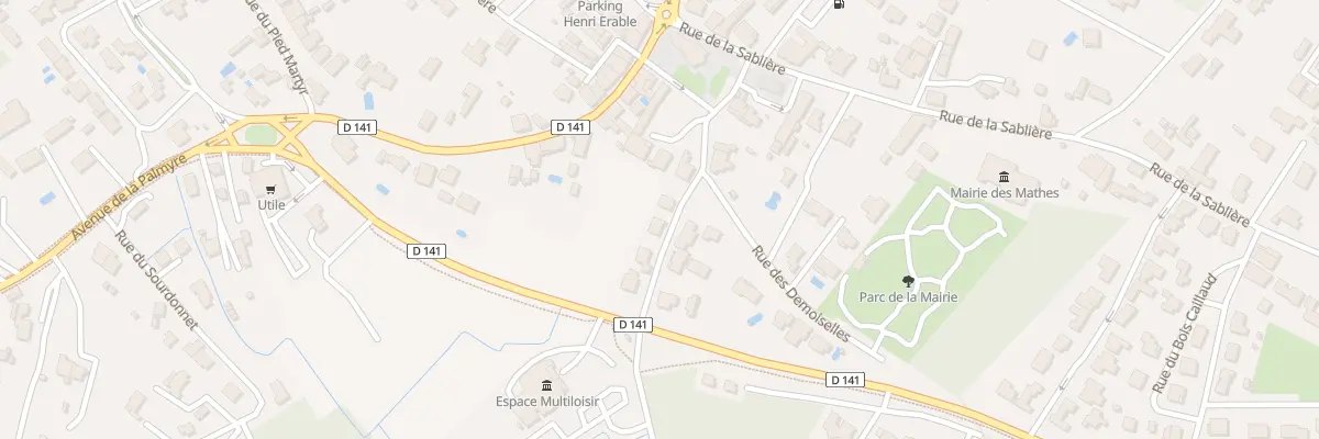Plan du 8 Rue de la Garenne aux Mathes