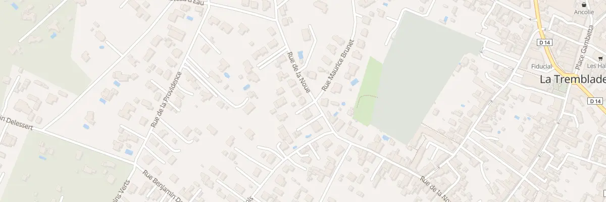 Plan du 43 Rue de la Noue à La Tremblade