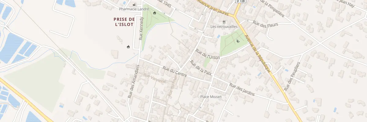 Plan du 21 Rue Gambetta à Bourcefranc-le-Chapus