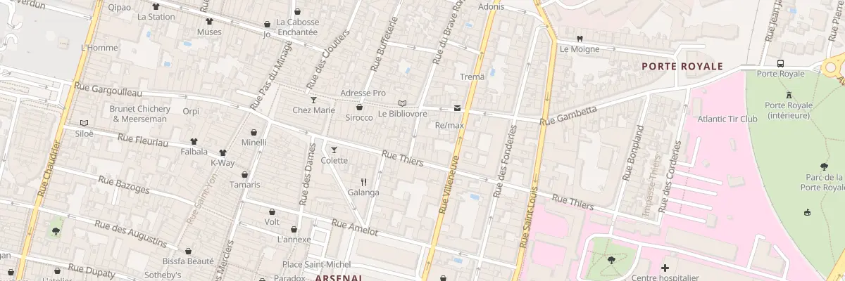 Plan du 2T Rue du Brave Rondeau à La Rochelle